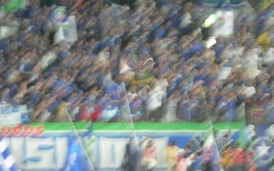 090801WIN 2009/8/1、四国ダービーウイナーズフラッグ授与。天然効果(手ぶれ)入りw