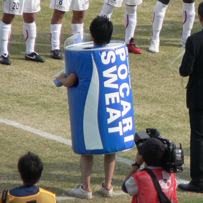 pocari 着ぐるみ!?