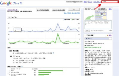 gplace01 googleプレイス管理画面
